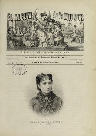 El Álbum de la Mujer : Periódico Ilustrado. Año 2, tomo 3, núm. 15, 12 de octubre de 1884