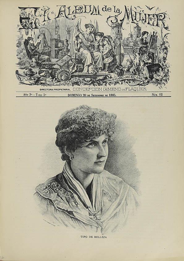 El Álbum de la Mujer : Periódico Ilustrado. Año 3, tomo 5, núm. 12, 20 de septiembre de 1885 | Biblioteca Virtual Miguel de Cervantes