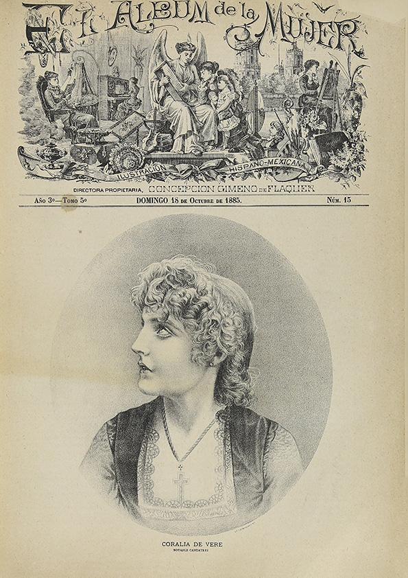 El Álbum de la Mujer : Periódico Ilustrado. Año 3, tomo 5, núm. 15, 18 de octubre de 1885 | Biblioteca Virtual Miguel de Cervantes