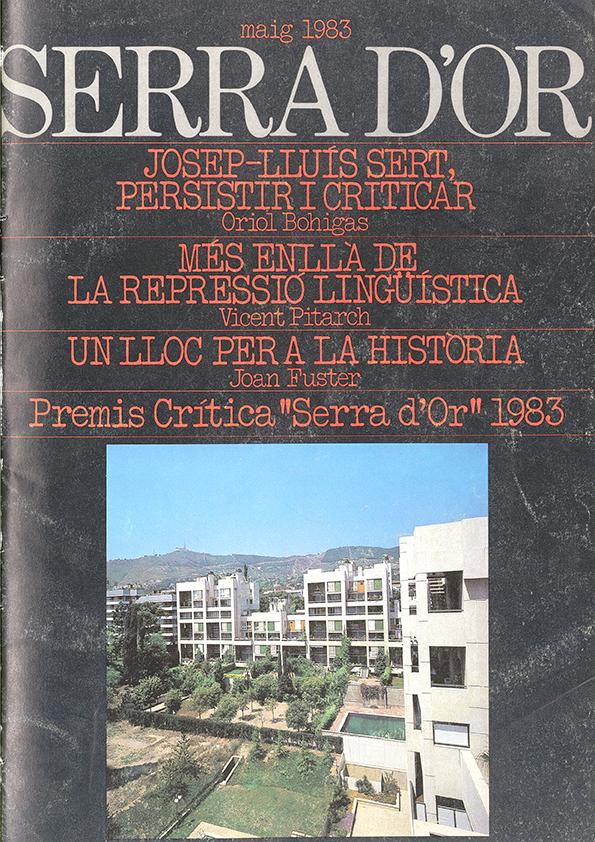 Serra d'Or. Any XXV, núm. 284, maig 1983 | Biblioteca Virtual Miguel de Cervantes