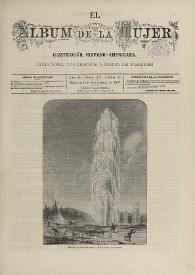 Portada:El Álbum de la Mujer : Periódico Ilustrado. Año 5, tomo 9, núm. 19, 6 de noviembre de 1887