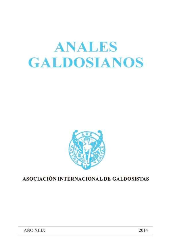 Anales galdosianos. Año XLIX, 2014 | Biblioteca Virtual Miguel de Cervantes