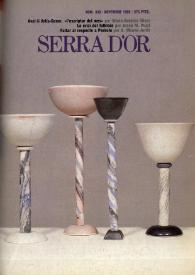 Portada:Serra d'Or. Any XXXI, núm. 359, novembre 1989