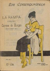Portada:La rampa : novela / por Carmen de Burgos (Colombine)