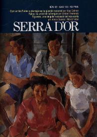 Portada:Serra d'Or. Any XXXV, núm. 401, maig 1993