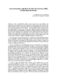 Acerca del primer capítulo de "El sabor de la tierruca" (1882), de José María de Pereda / José Manuel González Herrán | Biblioteca Virtual Miguel de Cervantes