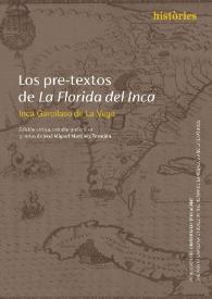 Portada:Los pre-textos de \"La Florida del Inca\" [Fragmento] / José Miguel Martínez Torrejón
