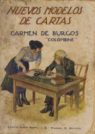 Portada:Nuevos modelos de cartas / Carmen de Burgos Seguí (Colombine)