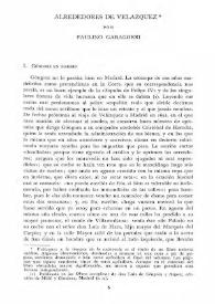 Alrededores de Velázquez / por Paulino Garagorri | Biblioteca Virtual Miguel de Cervantes
