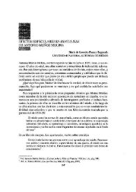 Efectos especulares en "Beatus Ille" de Antonio Muñoz Molina / María de Lourdes Franco Bagnouls | Biblioteca Virtual Miguel de Cervantes