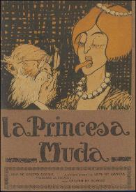 Portada:La princesa muda / por Ana de Castro Osório ; ilustraciones de Leal da Cámara, traducido al español por Carmen de Burgos (Colombine)