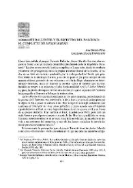 Gómez-Pérez, Ana: Torrente Ballester y el espectro del fascismo: el conflicto de "Javier Mariño" | Biblioteca Virtual Miguel de Cervantes