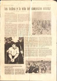 Las luchas y la vida del campesino andaluz / por Miguel Hernández | Biblioteca Virtual Miguel de Cervantes