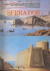 Portada:Serra d'Or. Any XXXIX, núm. 451-452, juliol-agost 1997