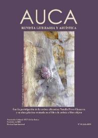 Portada:Auca : revista literaria y artística. Núm. 46, julio 2019