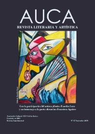 Portada:Auca : revista literaria y artística. Núm. 47, noviembre 2019