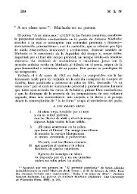 Más información sobre "A un olmo seco": Machado en su poema / Richard López Landeira