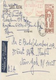 Portada:Original manuscrito de Viñes Soto, Elvira a Brody, Elaine. 1983-07-08