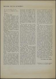 Portada:Miguel en la memoria / Por José María de Cossío