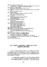 Portada:\"La tarde\": últimos versos de Juan Rejano (1903-1976)
 / Carlos Mellizo