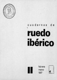 Cuadernos de Ruedo Ibérico. Núm. 11, febrero-marzo 1967 | Biblioteca Virtual Miguel de Cervantes