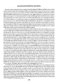 Records de Josefina Manresa / Josep Díaz Azorín i Emili Soler Pascual | Biblioteca Virtual Miguel de Cervantes