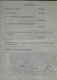 Más información sobre Expediente de autorización de importación número 5606/61. Informe de censura y diligencias de resolución. Ministerio de Información y Turismo, 11 de octubre de 1961