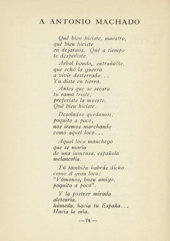 A Antonio Machado / Ángel  Lázaro | Biblioteca Virtual Miguel de Cervantes