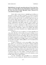 Portada:Mijaíl M. Bajtín, \"La novela como género literario\", Carlos Ginés Orta (trad.) y Luis Beltrán Almería (ed.), Editorial Universidad Nacional de  Costa  Rica,  Real  Sociedad  Menéndez  Pelayo,  Prensas  de  la  Universidad de Zaragoza, 2019 [Reseña] / Fermín Ezpeleta Aguilar