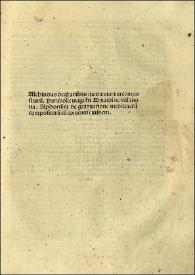 Portada:Alchindus de gradibus medicinarum compositaru[m] : Parabolle magistri Arnaldi de Villa Noua. Aphorismi de graduatione medicinaru[m] compositaru[m] cu[m] comento eiusdem