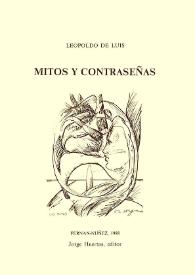 Más información sobre Mitos y contraseñas  / Leopoldo de Luis