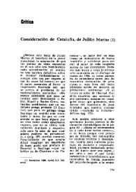 Consideración de Cataluña / M. C. | Biblioteca Virtual Miguel de Cervantes