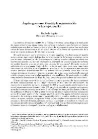 Ángeles guerreros: Gorriti y la representación de la mujer caudillo / Rocío del Águila | Biblioteca Virtual Miguel de Cervantes