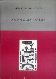 Más información sobre Antología íntima (1961-1962) / Manuel Alonso Alcalde