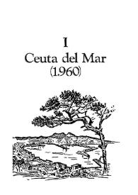 Portada:Ceuta del mar (1960). I / Manuel Alonso Alcalde