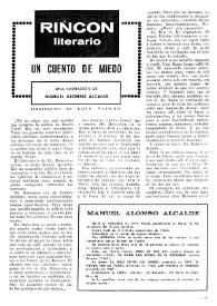 Más información sobre Un cuento de miedo / una narración de Manuel Alonso Alcalde