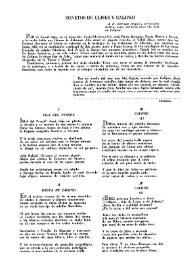 Sonetos de Ulises y Calipso / Leopoldo de Luis [con correcciones manuscritas del autor] | Biblioteca Virtual Miguel de Cervantes