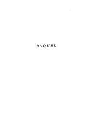 Raquel / Eduard Escalante ; edició a cura de Josep Lluís i Rodolf Sirera | Biblioteca Virtual Miguel de Cervantes