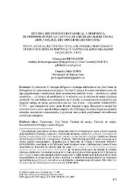 Portada:Estudio, reconstrucción musical y propuesta de \"performance\"  de la cantiga de amigo \"Mia madre velida\" (B592, V195), del rey don Denis de Portugal / Gimena Río Riande, Germán Pablo Rossi