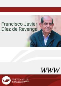 Francisco Javier Díez de Revenga / director Enrique Rubio Cremades
