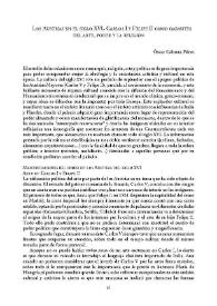 Portada:Los Austrias en el siglo XVI. Carlos I y Felipe II como garantes del arte, poder y la religión / Óscar Cabrera Pérez