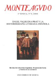 Más información sobre Ángel Valbuena: la renovación de la historiografía literaria española / José María Pozuelo Yvancos