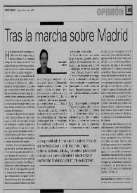 Tras la marcha sobre Madrid / José Carlos Rovira | Biblioteca Virtual Miguel de Cervantes