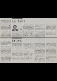 La Bolsa / José Carlos Rovira | Biblioteca Virtual Miguel de Cervantes