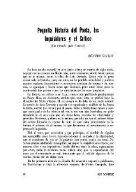 Pequeña historia del poeta, los inquisidores y el crítico (Un ejemplo para Concha) / Ricardo Gullón | Biblioteca Virtual Miguel de Cervantes
