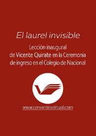 Más información sobre El laurel invisible