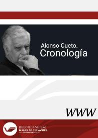 Alonso Cueto. Cronología / Eva Valero Juan | Biblioteca Virtual Miguel de Cervantes
