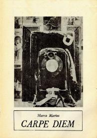 Carpe diem / Marco Martos | Biblioteca Virtual Miguel de Cervantes