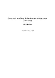 La escuela municipal de Sordomudos de Barcelona (1800-1856). Los pioneros / Antonio Gascón Ricao | Biblioteca Virtual Miguel de Cervantes