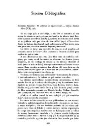 Cuadernos Hispanoamericanos, núm. 156 (diciembre 1961). Sección bibliográfica | Biblioteca Virtual Miguel de Cervantes